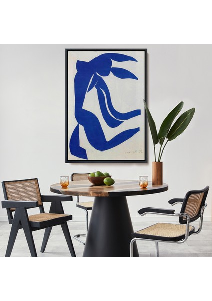 Çerçeveli Dekoratif Kanvas Tablo, Henri Matisse - Akan Saçlar Tablosu - The Flowing HAIR-7437