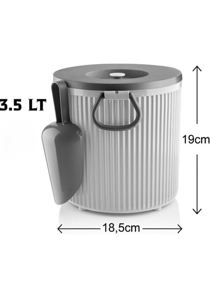 3.5 Lt Deterjan Saklama Kutusu ve Kürekli Temizlik Seti fiyatları