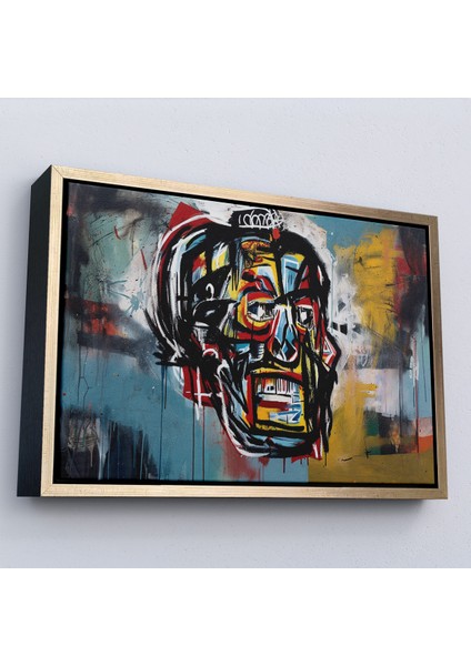 Çerçeveli Dekoratif Kanvas Tablo, Jean Michel Basquiat'in Untitled Kafatası TABLOSU-7266 fiyatları