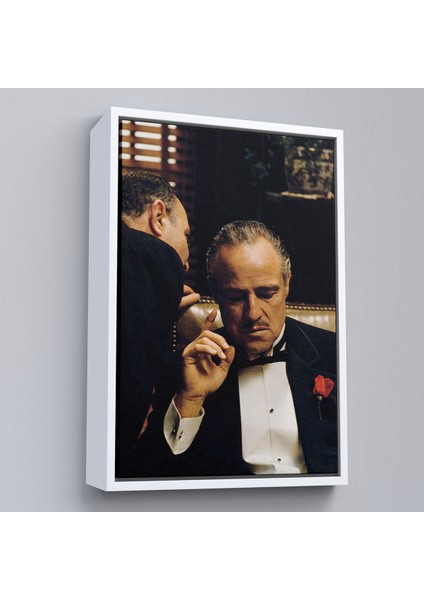 Çerçeveli Dekoratif Kanvas Tablo, Godfather Film TABLO-7704 fırsatları