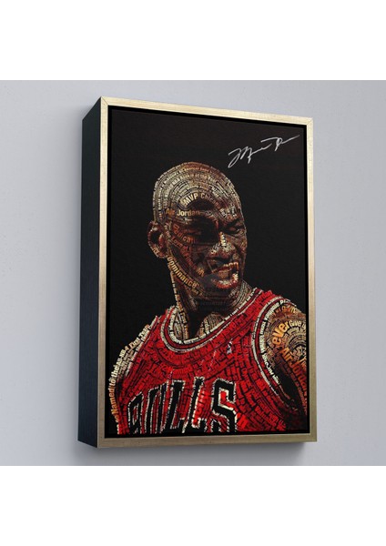 Çerçeveli Dekoratif Kanvas Tablo, Michael Jordan TABLO-7739 modelleri