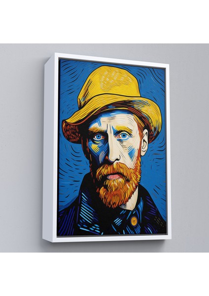 Çerçeveli Dekoratif Kanvas Tablo, Vincent Van Gogh Portre TABLOSU-7752 fırsatları