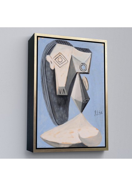 Çerçeveli Dekoratif Kanvas Tablo, Pablo Picasso - Gerçeküstü Kadın TABLO-7418 fiyatları