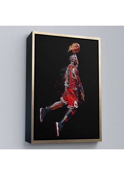Çerçeveli Dekoratif Kanvas Tablo, Michael Jordan TABLO-7766 modelleri