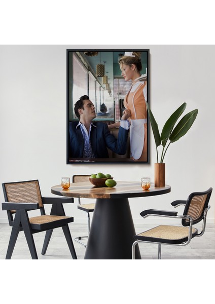 Çerçeveli Dekoratif Kanvas Tablo, Joaquin Phoenix'in Michael Muller Film TABLOSU-7796
