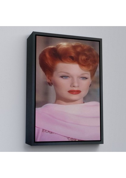 Çerçeveli Dekoratif Kanvas Tablo, Lucille Topuzu TABLOSU-7792