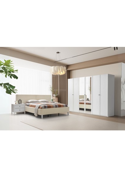 Folt White 6 Kapılı Yatak Odası Takımı