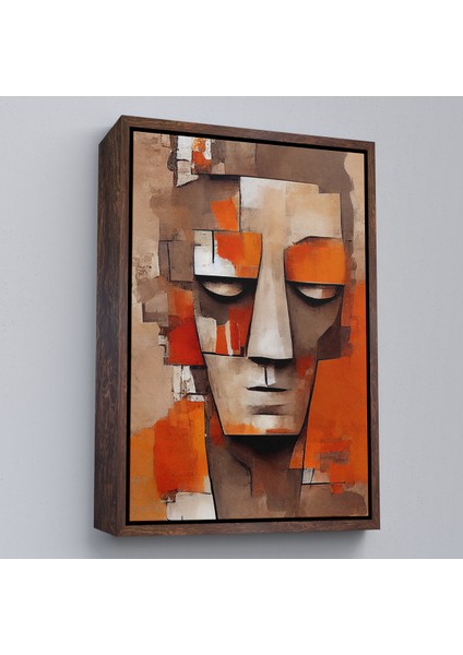 Çerçeveli Dekoratif Kanvas Tablo, Ikonik Sürreal Adam TABLOSU-7836 fiyatları