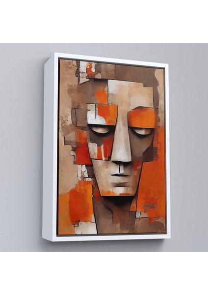Çerçeveli Dekoratif Kanvas Tablo, Ikonik Sürreal Adam TABLOSU-7836 fırsatları