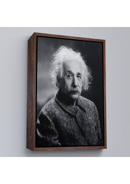 Çerçeveli Dekoratif Kanvas Tablo, Albert Einstein TABLO-7845 fiyatları