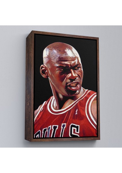 Çerçeveli Dekoratif Kanvas Tablo, Michael Jordan TABLO-7928
