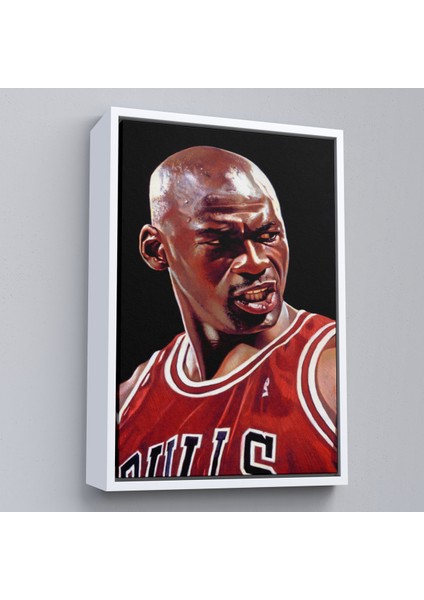 Çerçeveli Dekoratif Kanvas Tablo, Michael Jordan TABLO-7928 fırsatları