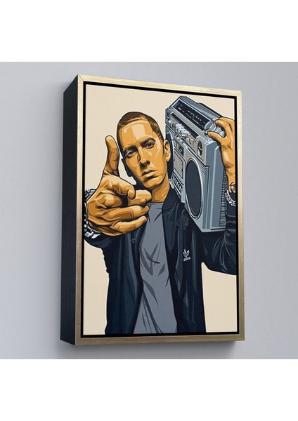 Çerçeveli Dekoratif Kanvas Tablo, Eminem TABLOSU-7948 modelleri