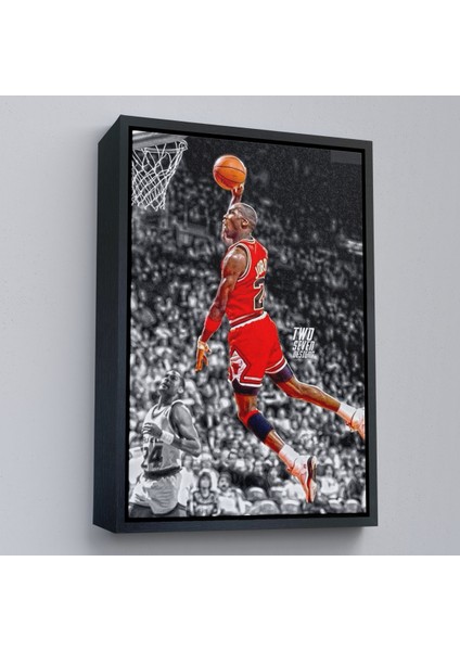 Çerçeveli Dekoratif Kanvas Tablo, Michael Jordan TABLO-7856 modelleri