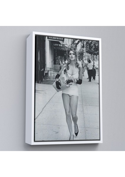 Çerçeveli Dekoratif Kanvas Tablo, Cindy Crawford TABLOSU-7976 fırsatları