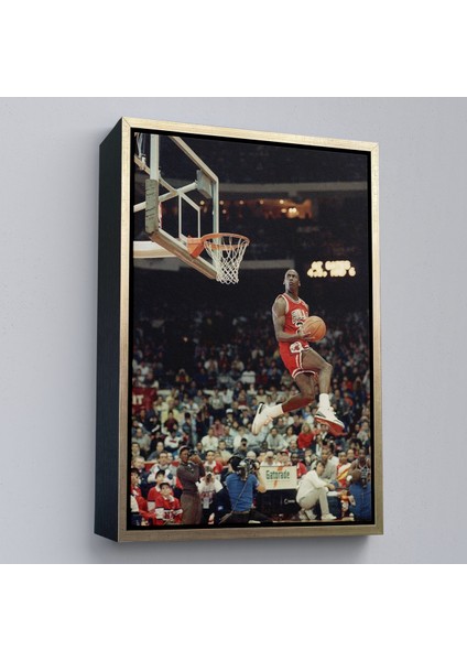 Çerçeveli Dekoratif Kanvas Tablo, Michael Jordan TABLO-7965 fiyatları