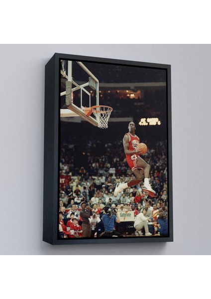Çerçeveli Dekoratif Kanvas Tablo, Michael Jordan TABLO-7965 modelleri