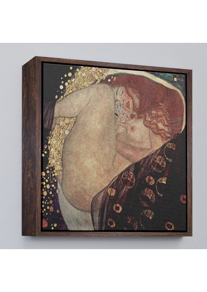 Çerçeveli Dekoratif Kanvas Tablo, Gustav Klimt Danae TABLOSU-8340 fiyatları