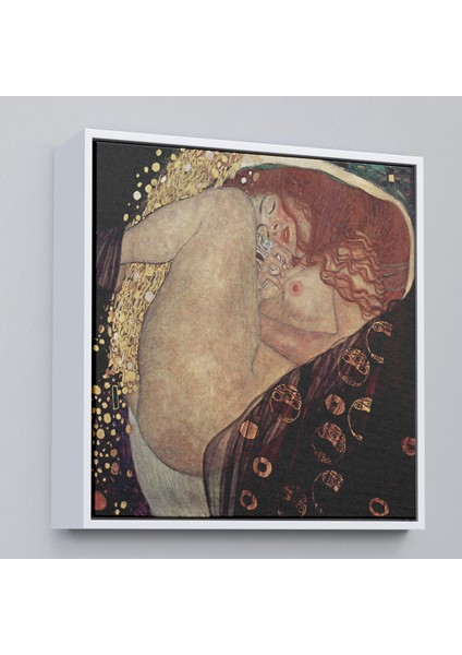 Çerçeveli Dekoratif Kanvas Tablo, Gustav Klimt Danae TABLOSU-8340 fırsatları