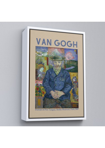 Çerçeveli Dekoratif Kanvas Tablo, Vincent Van Gogh - Bildnis'in Babası Tanguy TABLO-8050 fırsatları