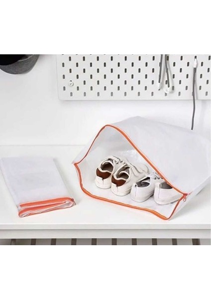 Turuncu ve Beyaz Saklama Kutuları, Şık ve Kullanışlı Ev Düzeni Ürünleri fırsatları