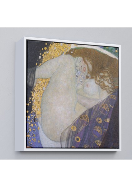 Çerçeveli Dekoratif Kanvas Tablo, Gustav Klimt'in Danae TABLOSU-8318