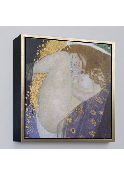 Çerçeveli Dekoratif Kanvas Tablo, Gustav Klimt'in Danae TABLOSU-8318 modelleri