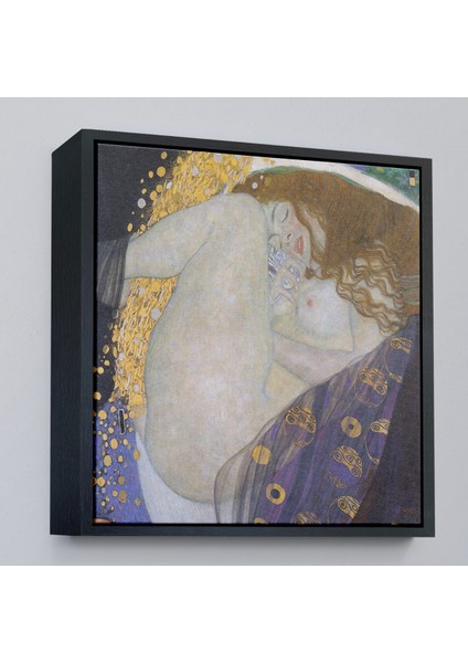 Çerçeveli Dekoratif Kanvas Tablo, Gustav Klimt'in Danae TABLOSU-8318 fırsatları