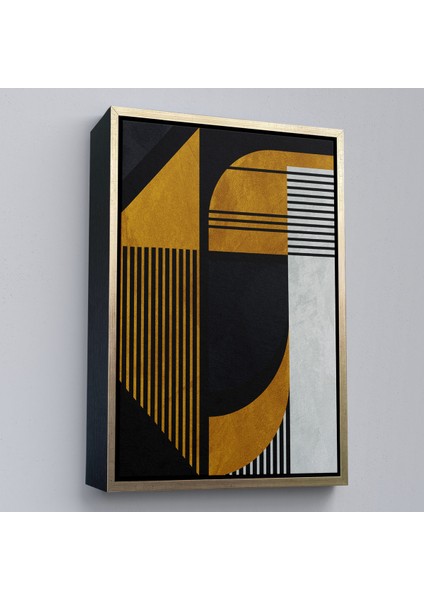 Çerçeveli Dekoratif Kanvas Tablo, Geometrik Soyut TABLO-7871 modelleri