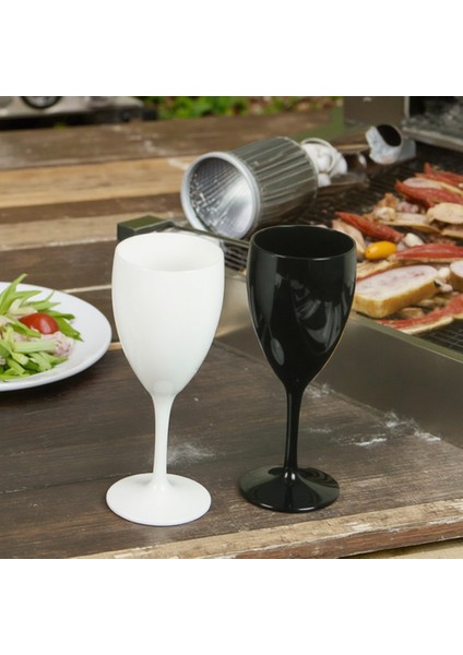 Kırılmaz Şarap Kadehi Beyaz 255 ml 12 Adet fiyatları