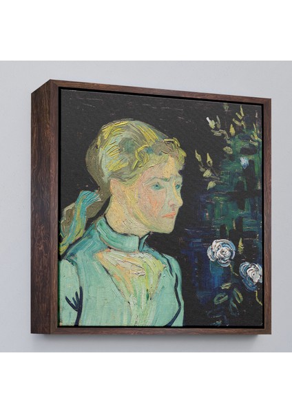 Çerçeveli Dekoratif Kanvas Tablo, Vincent Van Gogh - Adeline Ravoux TABLO-8361