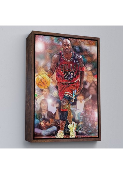 Çerçeveli Dekoratif Kanvas Tablo, Michael Jordan TABLO-7781 fiyatları
