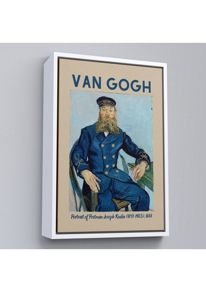 Çerçeveli Dekoratif Kanvas Tablo, Vincent Van Gogh – Postacı Joseph Roulin’in Portresi TABLO-8051 fırsatları