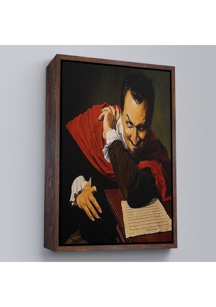 Çerçeveli Dekoratif Kanvas Tablo, Mefistofeles, James Himsworth TABLO-7765 fiyatları
