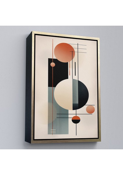 Çerçeveli Dekoratif Kanvas Tablo, Dekoratif Soyut TABLO-8011 fiyatları