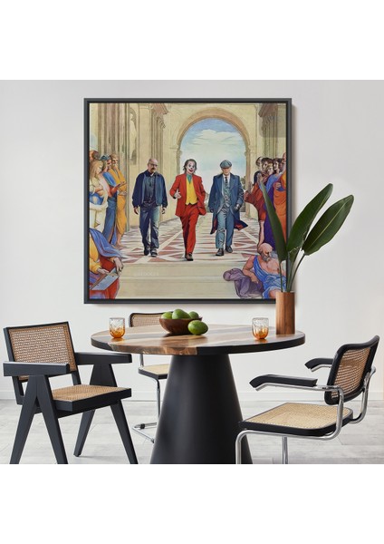 Çerçeveli Dekoratif Kanvas Tablo, Favori Suçlular TABLOSU-8310