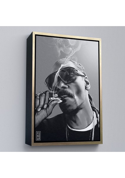 Çerçeveli Dekoratif Kanvas Tablo, Snoop Dogg TABLO-7690