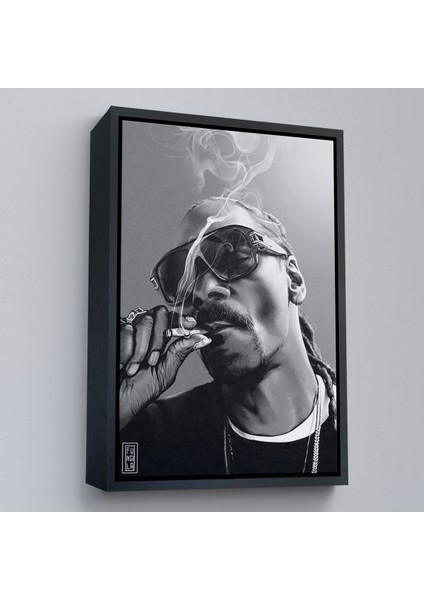 Çerçeveli Dekoratif Kanvas Tablo, Snoop Dogg TABLO-7690 modelleri