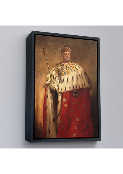 Çerçeveli Dekoratif Kanvas Tablo, Oscar Frederick Ll'nin Portre TABLO-8037