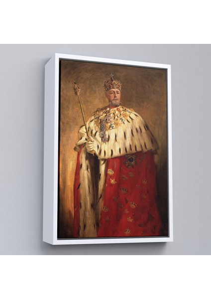 Çerçeveli Dekoratif Kanvas Tablo, Oscar Frederick Ll'nin Portre TABLO-8037 fırsatları