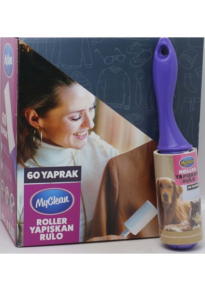 My Clean 60 Yaprak Tüy Topkama Rulosu Orj. 1 Adet fiyatları