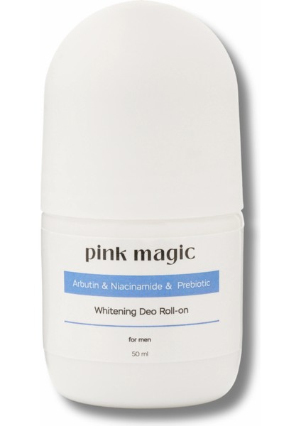 Ter Önleyici & Beyazlatıcı Erkek Deo Roll-On