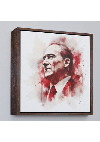 Çerçeveli Dekoratif Kanvas Tablo, Atatürk TABLOSU-8332 fiyatları