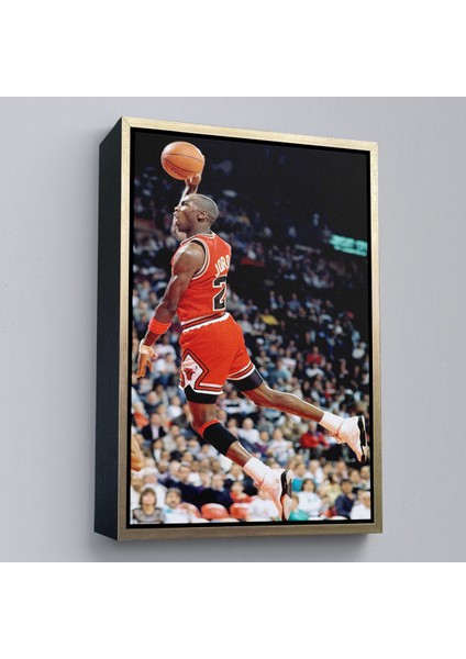 Çerçeveli Dekoratif Kanvas Tablo, Michael Jordan TABLO-7907