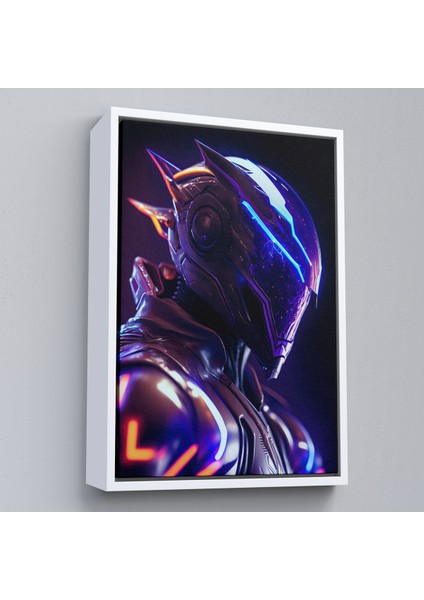 Çerçeveli Dekoratif Kanvas Tablo, Insansı Robot TABLOSU-8016 fırsatları