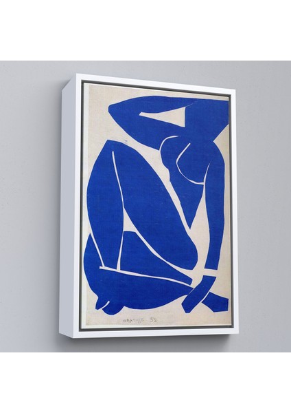 Çerçeveli Dekoratif Kanvas Tablo, Henri Matisse - Blue Nude TABLO-8082