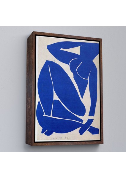 Çerçeveli Dekoratif Kanvas Tablo, Henri Matisse - Blue Nude TABLO-8082 fiyatları