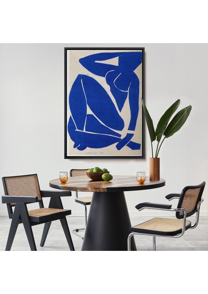 Çerçeveli Dekoratif Kanvas Tablo, Henri Matisse - Blue Nude TABLO-8082