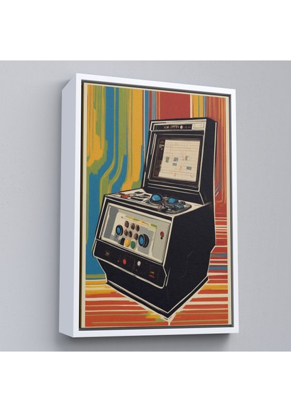 Çerçeveli Dekoratif Kanvas Tablo, Atari Vintage Klasik Model TABLOSU-8068 fırsatları