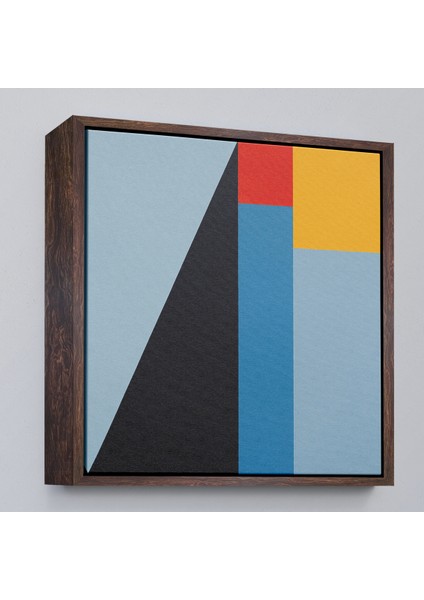 Çerçeveli Dekoratif Kanvas Tablo, Léon Wuidar - Soyut TABLO-8302 fiyatları